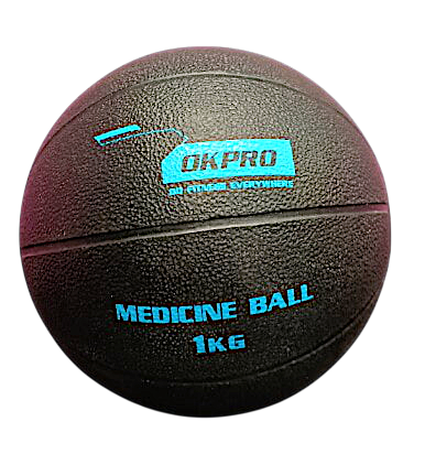 Мяч медицинский обрезиненный OKPRO OK1219A 1 кг, фото