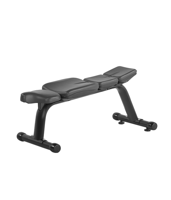 Скамья горизонтальная BRONZE GYM H-036A черный, фото