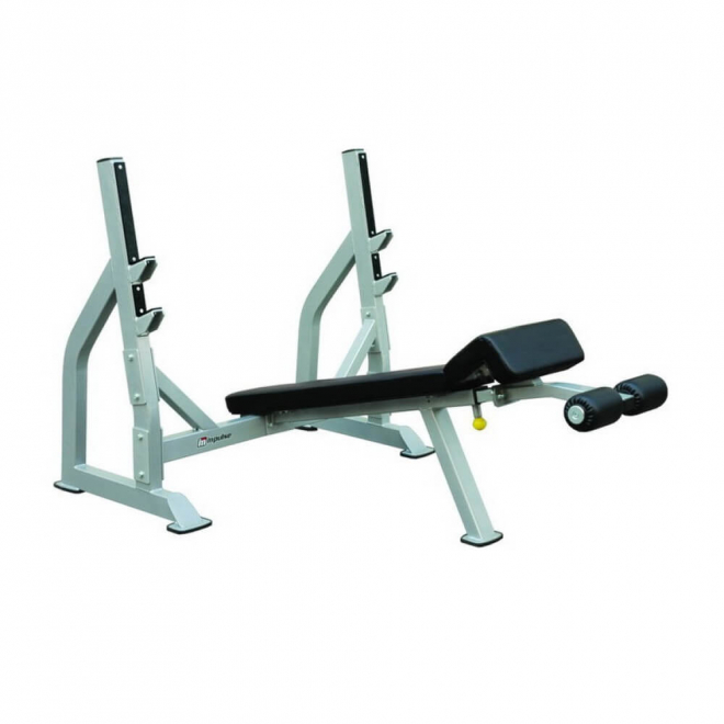 Олимпийская скамья с отрицательным наклоном IMPULSE FITNESS IFODB, фото