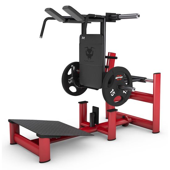 Голень стоя GYM80 Sygnum Plate Loaded Squat Machine 50mm 4038, фото