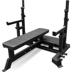 Скамья для жима пауэрлифтерская BRONZE GYM Partner AL-320, фото