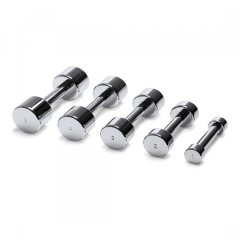 Набор хромированных гантелей TECHNOGYM Chrome Dumbbell 9 кг, фото
