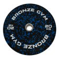 Диск бамперный камуфляж BRONZE GYM BGBMC20 20кг, фото