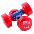 Гантели для аэробики виниловые BRONZE GYM FA-VD4 4 кг (пара), фото