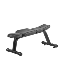 Скамья горизонтальная BRONZE GYM H-036A черный, фото