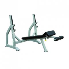 Олимпийская скамья с отрицательным наклоном IMPULSE FITNESS IFODB, фото