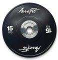 Бамперный диск для кроссфита AEROFIT AFBD 15 кг, фото