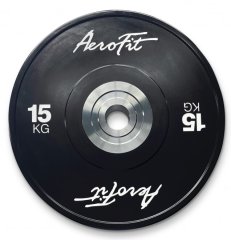 Бамперный диск для кроссфита AEROFIT AFBD 15 кг, фото