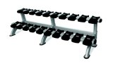 Стойка для гантелей на 10 пар NAUTILUS 2 Tier Dumbbell Rack 10 Pair CHF/9NP-R8010-13AAS, фото