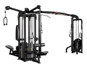 Комплекс на 6 станций HOIST с отдельной колонной для тяги HOIST Commercial Multi Jungle 6 Station - Single Pod With Stand AloNne Hi-Lo CMJ-6000-1-6175, фото