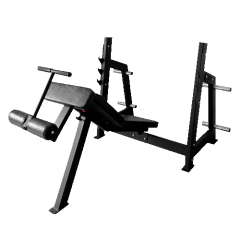 Скамья для жима под углом вниз BRONZE GYM AL-306, фото