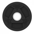 Диск олимпийский обрезиненный BRONZE GYM BGPLR025 2,5 кг, фото