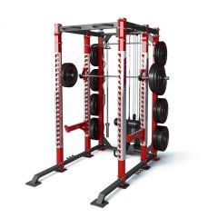 Функциональная рама с горизонтальной и вертикальной тягой PANATTA DFC Power Rack With Lat/Pulley 1DFC5, фото