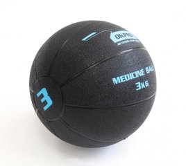 Мяч медицинский обрезиненный OKPRO 3 кг, фото