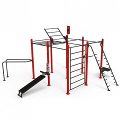 Комплекс для функциональных тренировок Силовой квадрат PANATTA DFC 601 Outdoor – Power Square 1CC008, фото