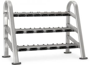 Стойка для гантелей на 10 пар, трехярусная NAUTILUS Instinct 10 pair 3 tier DB rack CHF/9NN-R8002-29AGS, фото