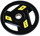 Олимпийский обрезиненный диск AEROFIT AFPLC 15 кг, фото