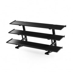 Трехъярусная стойка для гантелей MATRIX Magnum 3-tier Flat-tray Dumbbell Rack MG-A538, фото