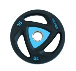 Диск олимпийский полиуретановый OKPRO 10 кг, фото