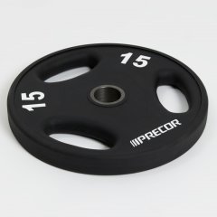 Олимпийский диск в уретане PRECOR 15 кг new, фото
