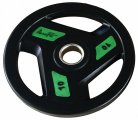Олимпийский обрезиненный диск AEROFIT AFPLC 10 кг, фото