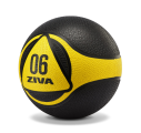 Медицинский мяч ZIVA ZVO-CMMB-9063-YL 4 кг, фото