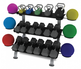 Стойка для гантелей TRUE FITNESS (PARAMOUNT) FS24, фото