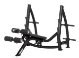 Олимпийская скамья с обратным наклоном HOIST Commercial Freeweight Line CF-3177, фото