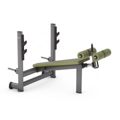 Олимпийская скамья с обратным наклоном GYM80 Sygnum Basic 4847, фото